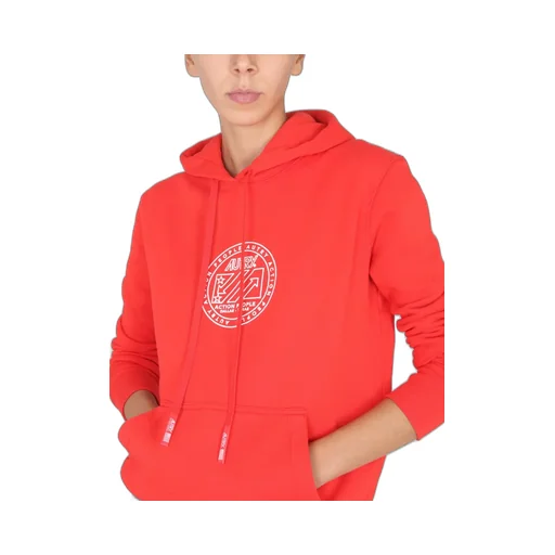 Logo Detailed Drawstring Hoodie