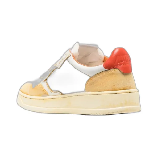 Colour-Block Low-Top Sneakers