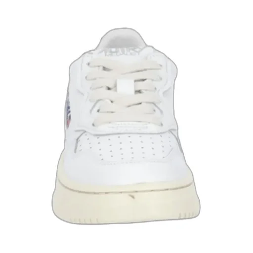 Round Toe Lace-Up Sneakers