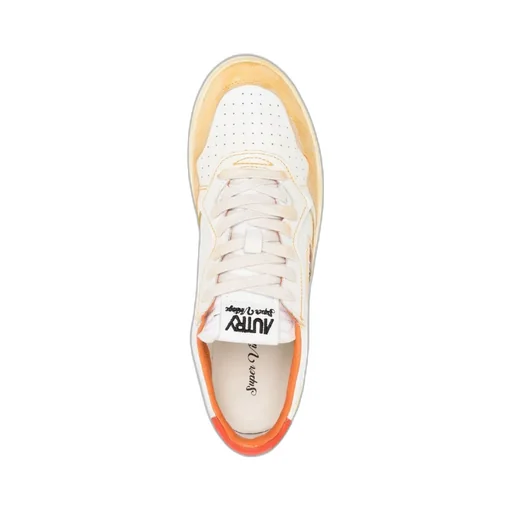Colour-Block Low-Top Sneakers