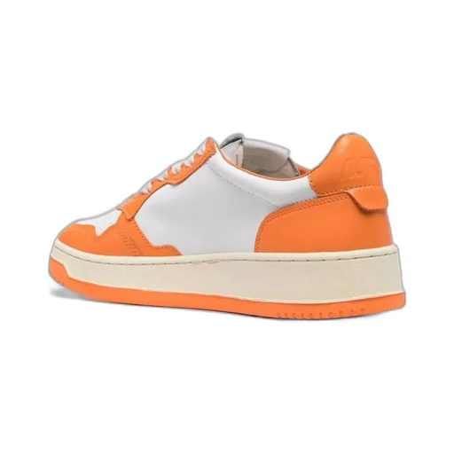Two-Tone Low-Top Sneakers