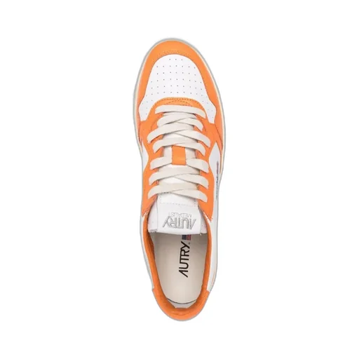 Two-Tone Low-Top Sneakers