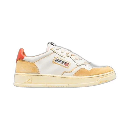 Colour-Block Low-Top Sneakers