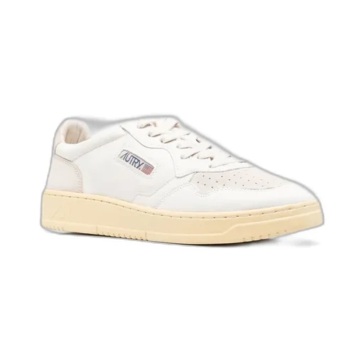 Perforated Low-Top Sneakers