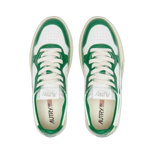 Medalist Lace-Up Color Block Sneakers
