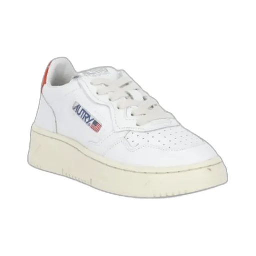 Round Toe Lace-Up Sneakers