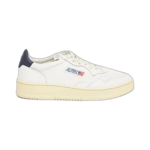 Leather-Panelled Sneakers