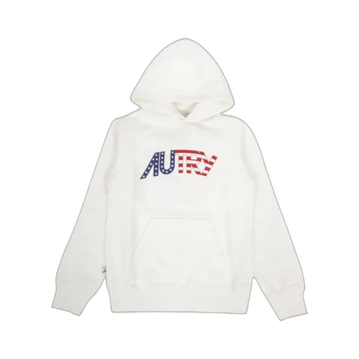 Logo-Printed Long-Sleeved Hoodie