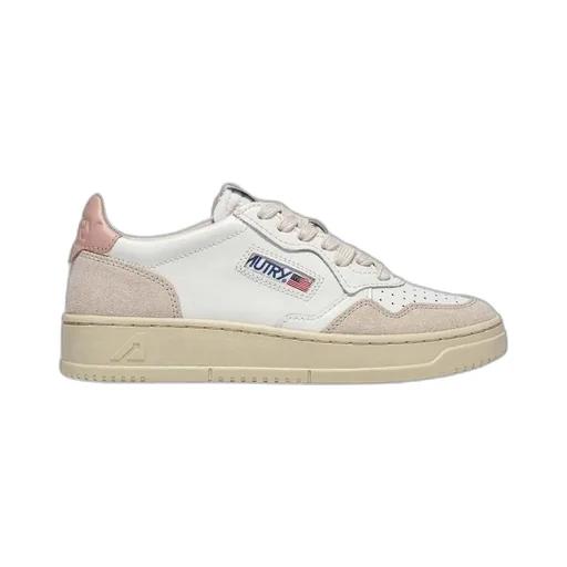 Round Toe Low-Top Sneakers
