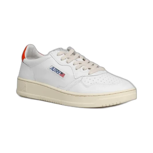 Logo Panelled Lace-Up Sneakers