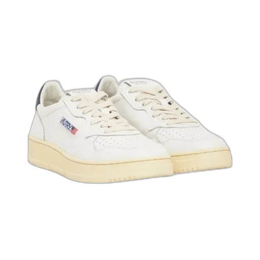 Leather-Panelled Sneakers