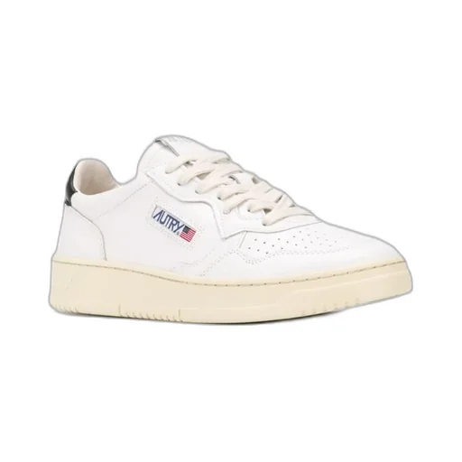 Perforated Low-Top Sneakers