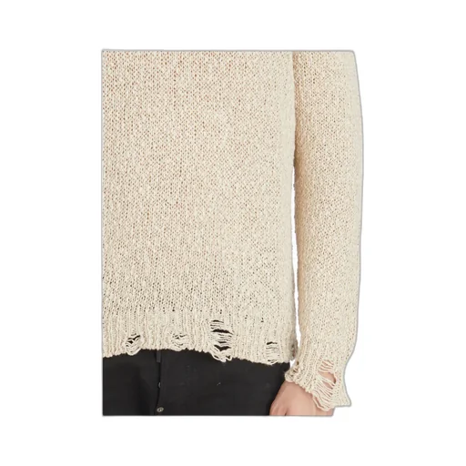 Crochet-Knit Sweater