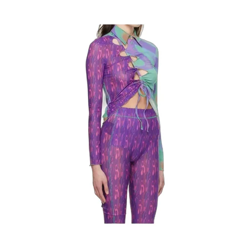 Lapel Long-Sleeved Top