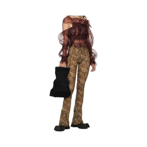 Elastic Waist Casual Pants
