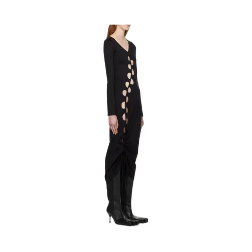 Cut-Out Midi Dress
