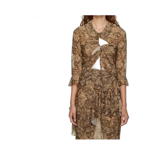 Lapel Long-Sleeved Shirt