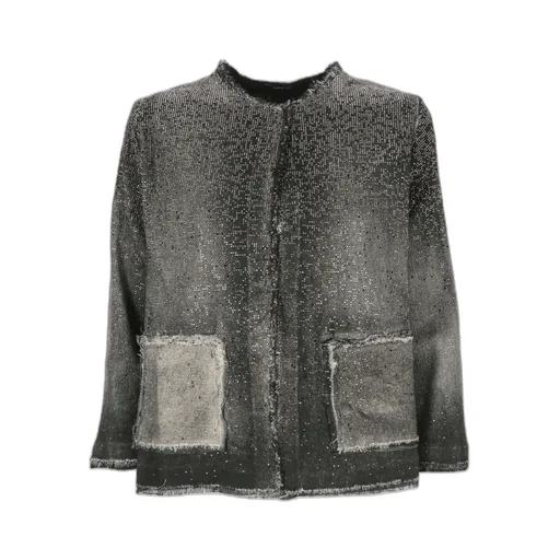 Round-Collar Casual Jacket