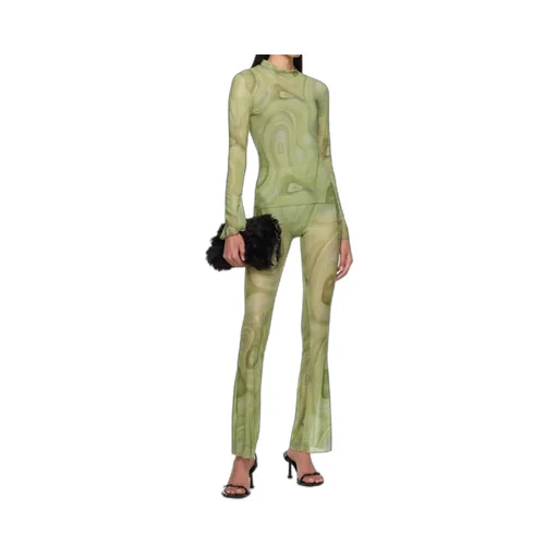 Pattern Casual Pants
