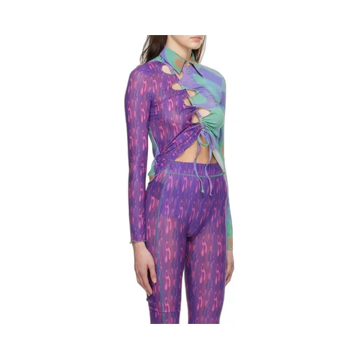 Lapel Long-Sleeved Top