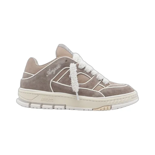 Area Lo Leather Panelled Sneakers