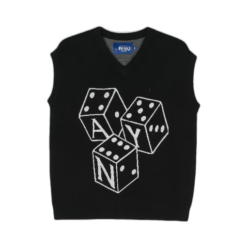 Dice Logo-Jacquard Vest