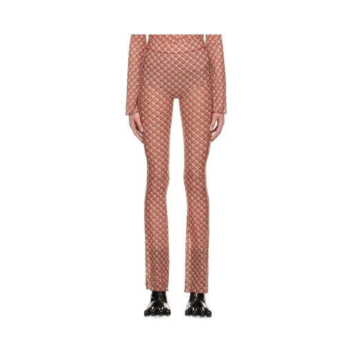 Pattern Casual Pants