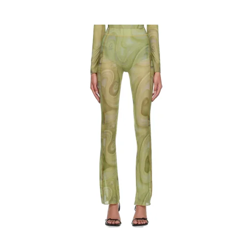 Pattern Casual Pants