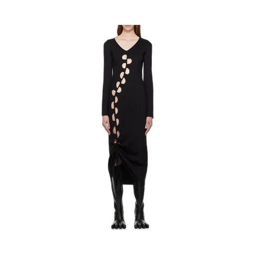 Cut-Out Midi Dress
