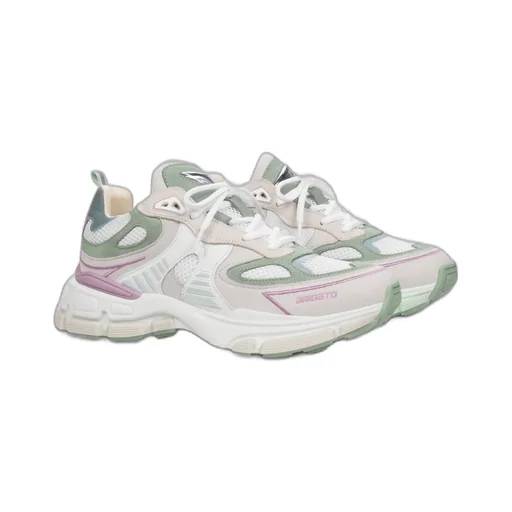 Sphere Panelled Lace-Up Sneakers