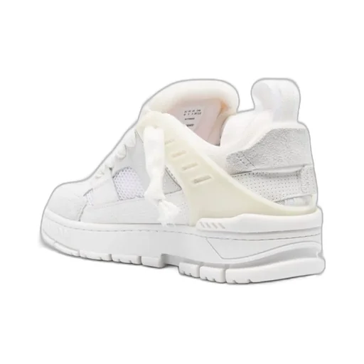 Area Patchwork Lace-Up Sneakers