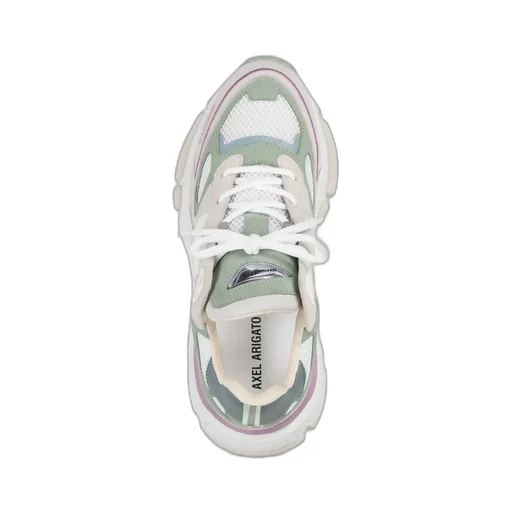 Sphere Panelled Lace-Up Sneakers
