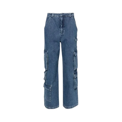 Roam High Waist Cargo Jeans