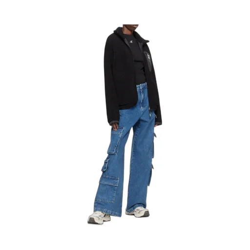 Roam High Waist Cargo Jeans