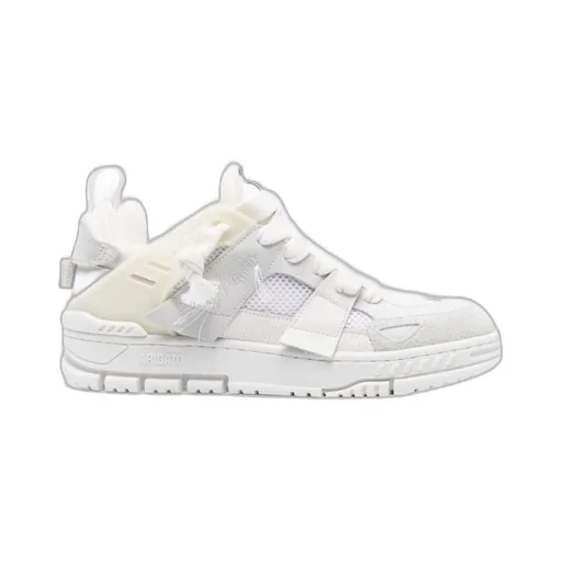 Area Patchwork Lace-Up Sneakers
