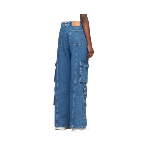 Roam High Waist Cargo Jeans