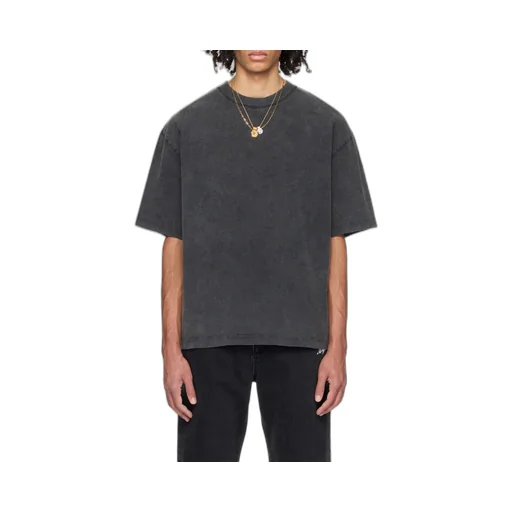 Typo Embroidered Oversized T-Shirt