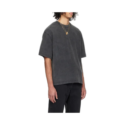 Typo Embroidered Oversized T-Shirt