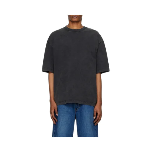 Typo Embroidered Oversized T-Shirt