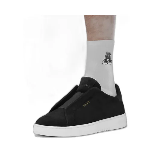 Dice Round Toe Slip-On Sneakers
