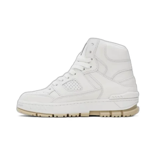 Stitching Design High-Top Casual Shoes