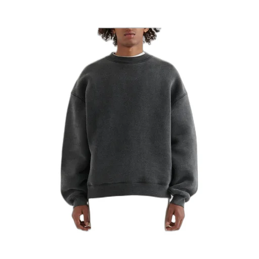 Typo-Embroidered Crewneck Sweatshirt