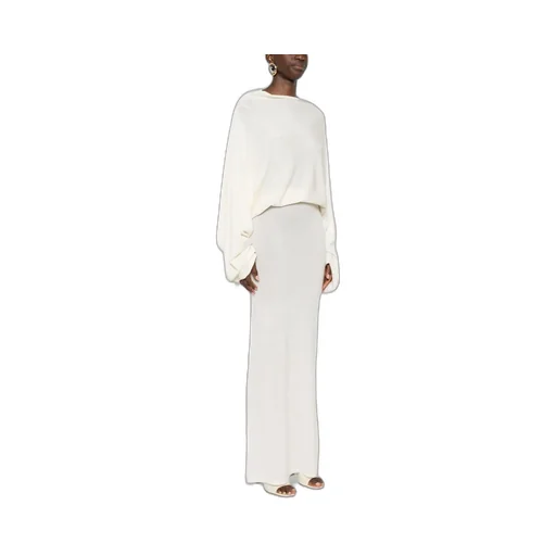 Backless Ultra-Long Dress