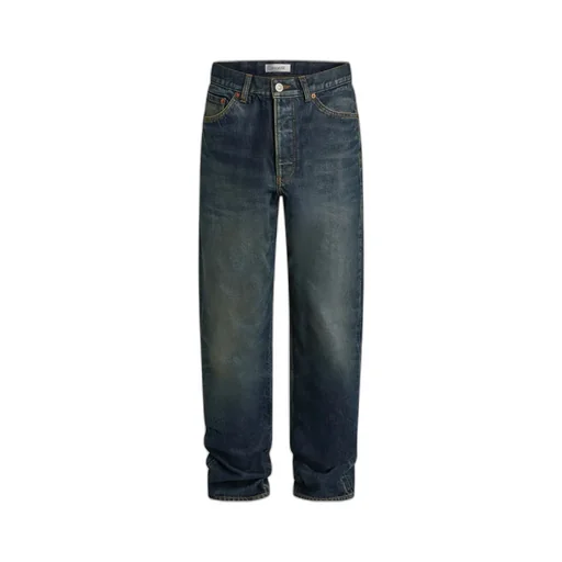 Tapered Denim Jeans