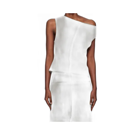 Strapless Seamed T-Shirt