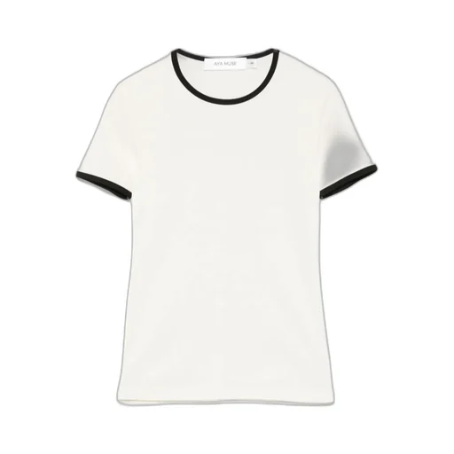 Contrast-Trim T-Shirt