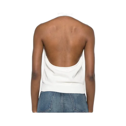 Halterneck Knitted Tank Top