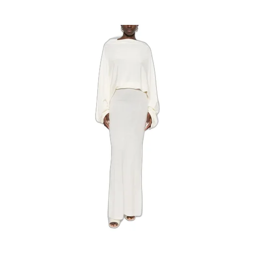 Backless Ultra-Long Dress