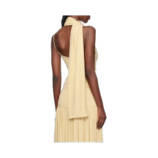Fine Shoulder Strap Halter-Neck Style
