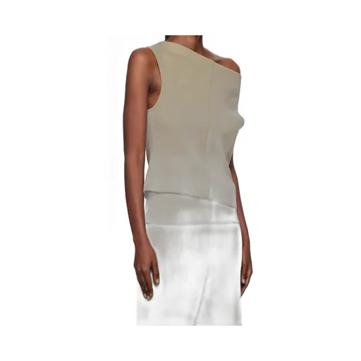 Strapless Seamed T-Shirt